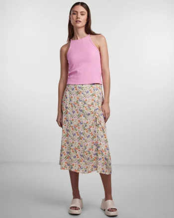Top slim fit uni Costina