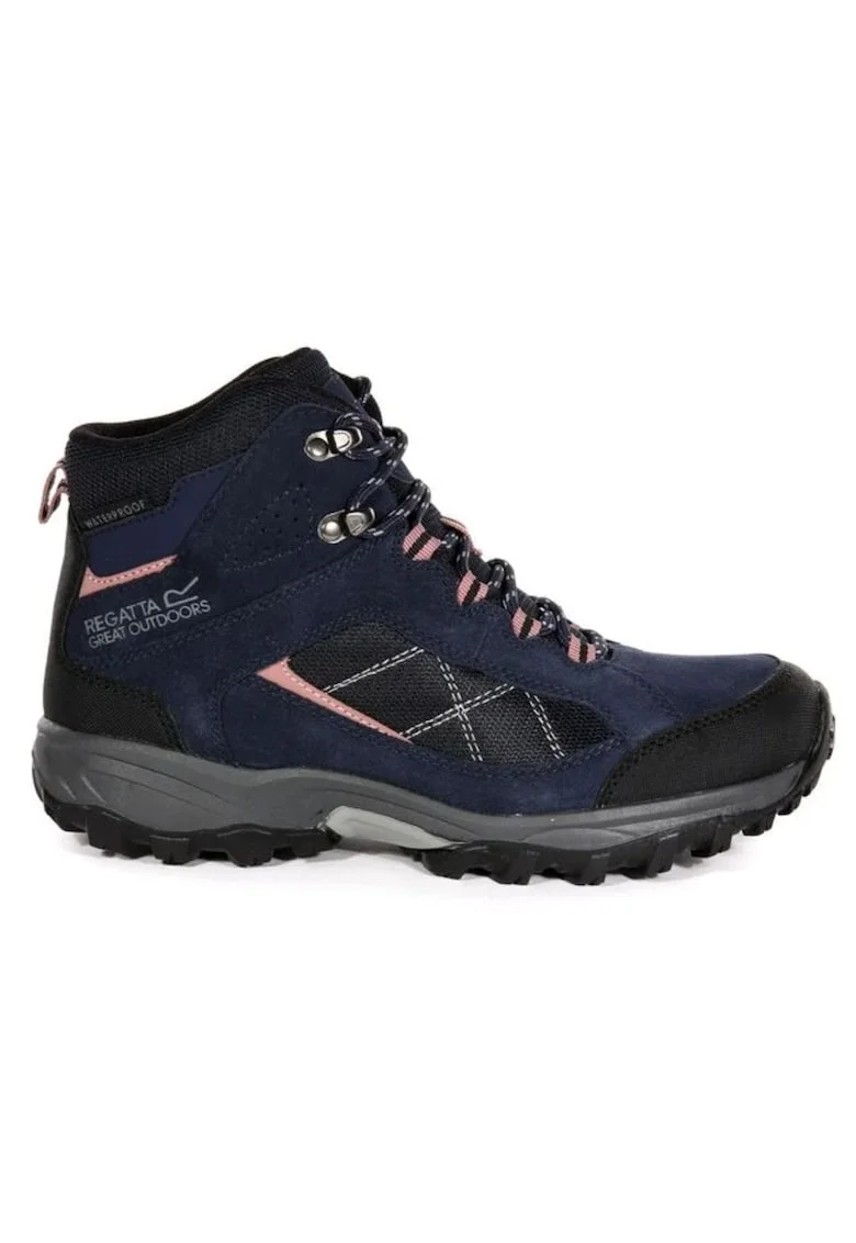 Ghete cu profil mediu, pentru trekking Clydebankdwqf, Albastru