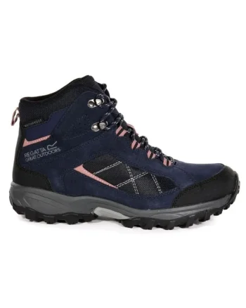 Ghete cu profil mediu, pentru trekking Clydebankdwqf, Albastru