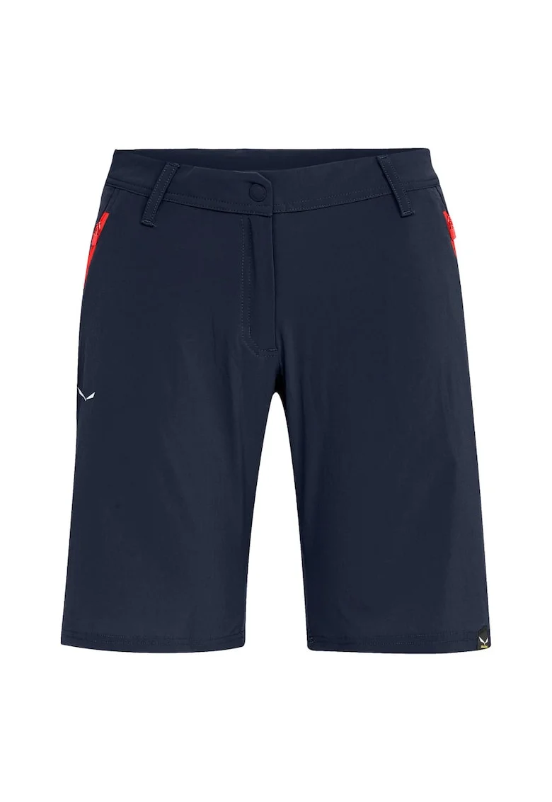 Pantaloni sport dama,  Poliamida, Negru, Bleumarin