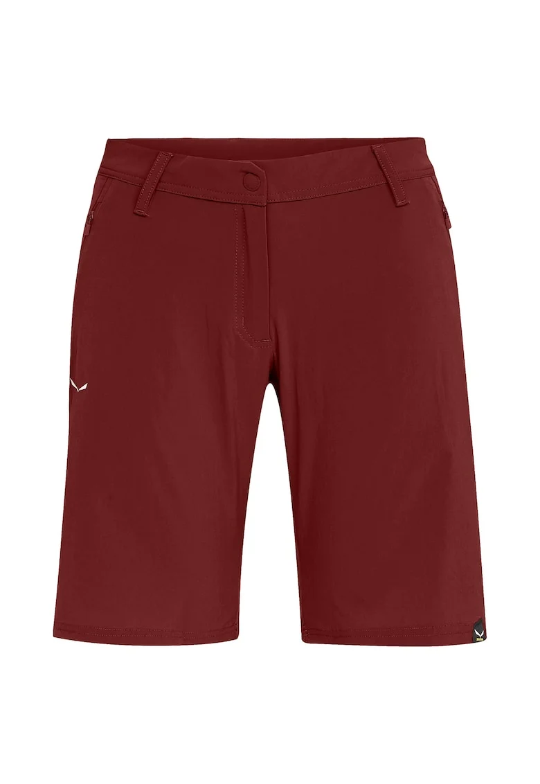 Pantaloni sport dama,  Poliamida, Negru, Visiniu