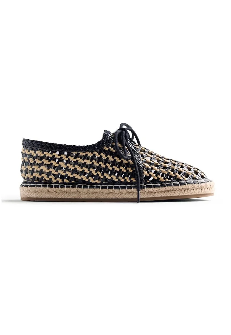 Espadrile cu decupaje Hoburg, Negru
