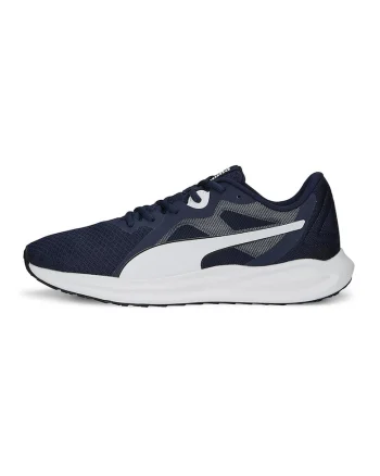 Pantofi cu garnituri de plasa pentru alergare Twitch Runner Fresh, Bleumarin