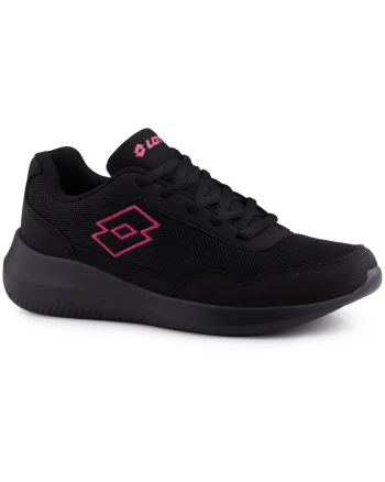Pantofi sport,  Connect, negru, materiale sintetice, textil respirabil,