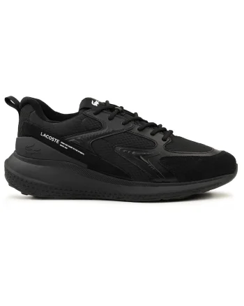 Pantofi sport barbati,  L003 Eco Core Active, design modern, negru, piele ecologica/piele intoarsa