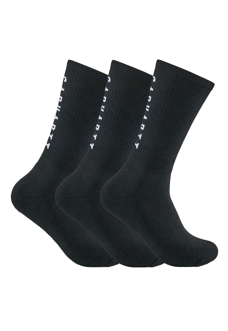 Sosete negre  Force Midweight Logo Crew