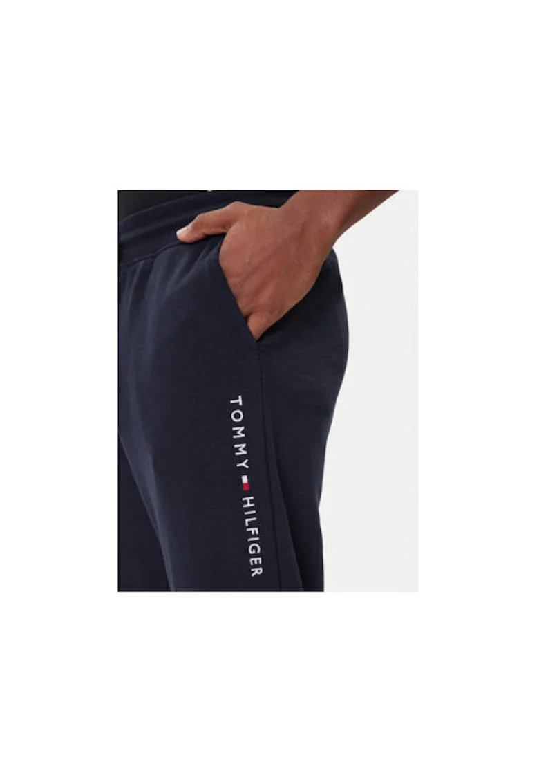 Pantaloni de trening barbati,  Bleumarin, 50% bumbac, 50% poliester reciclat