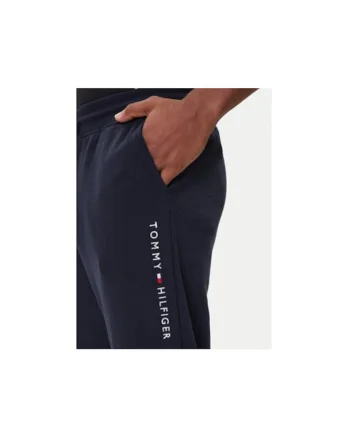 Pantaloni de trening barbati,  Bleumarin, 50% bumbac, 50% poliester reciclat