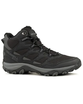 Ghete sport, l, WEST RIM SPORT MID, membrana Gore-Tex, negru, material sintetic