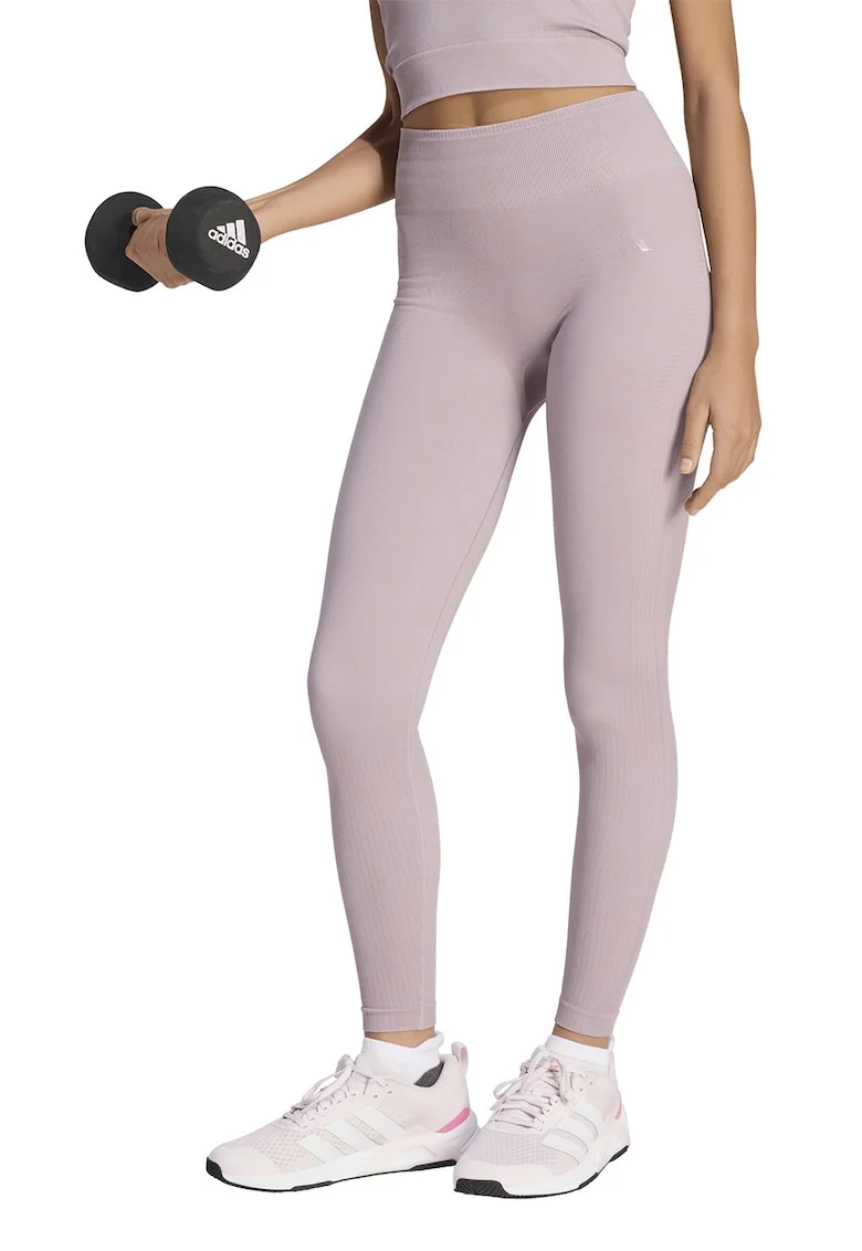 Colanti cu talie inalta pentru fitness, Liliac prafuit