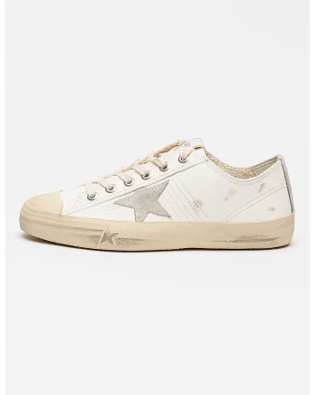 Pantofi sport V-Star din piele, Alb murdar/Bej deschis
