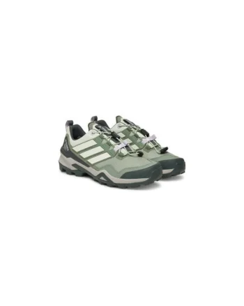 Pantofi material textil, pentru trekking, Verde