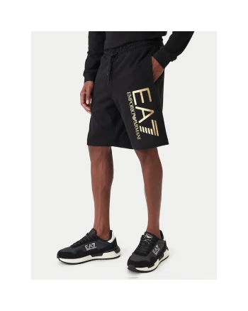Pantaloni sport barbati,  lifestyle bumbac, negru
