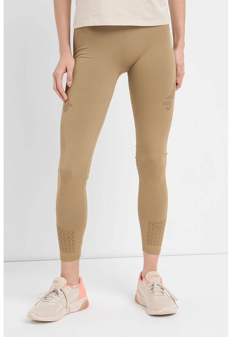 Colanti cu decupaje pentru fitness, Bej