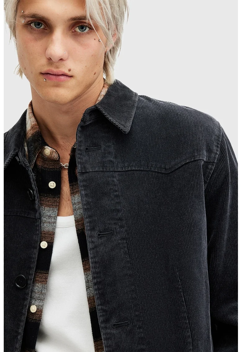 Jacheta din denim Mission, Negru stins
