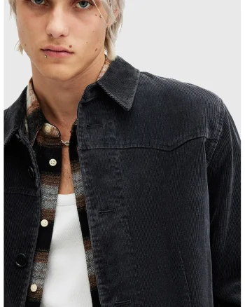 Jacheta din denim Mission, Negru stins