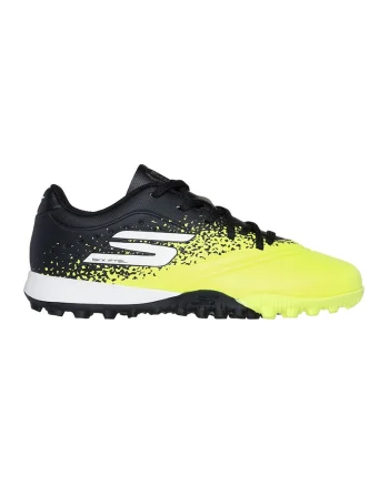Pantofi cu logo pentru fotbal Razor 1.5 Jr, Negru/Galben pai