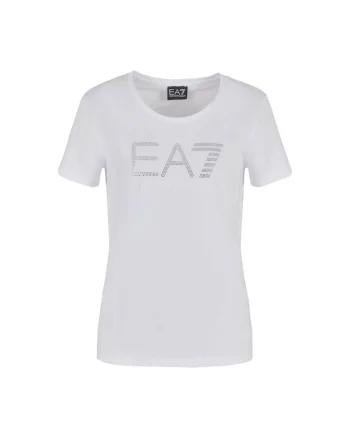Tricou  EA7 Logo Series 30642, Alb