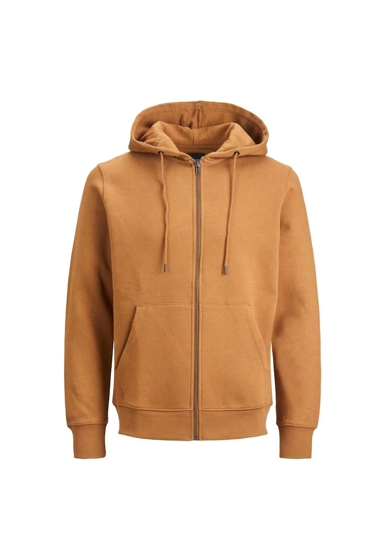 Hanorac JACK &JONES Star Basic, 12210830-Rubber, Portocaliu, XS INTL 15568, Portocaliu