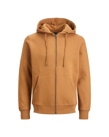 Hanorac JACK &JONES Star Basic, 12210830-Rubber, Portocaliu, XS INTL 15568, Portocaliu