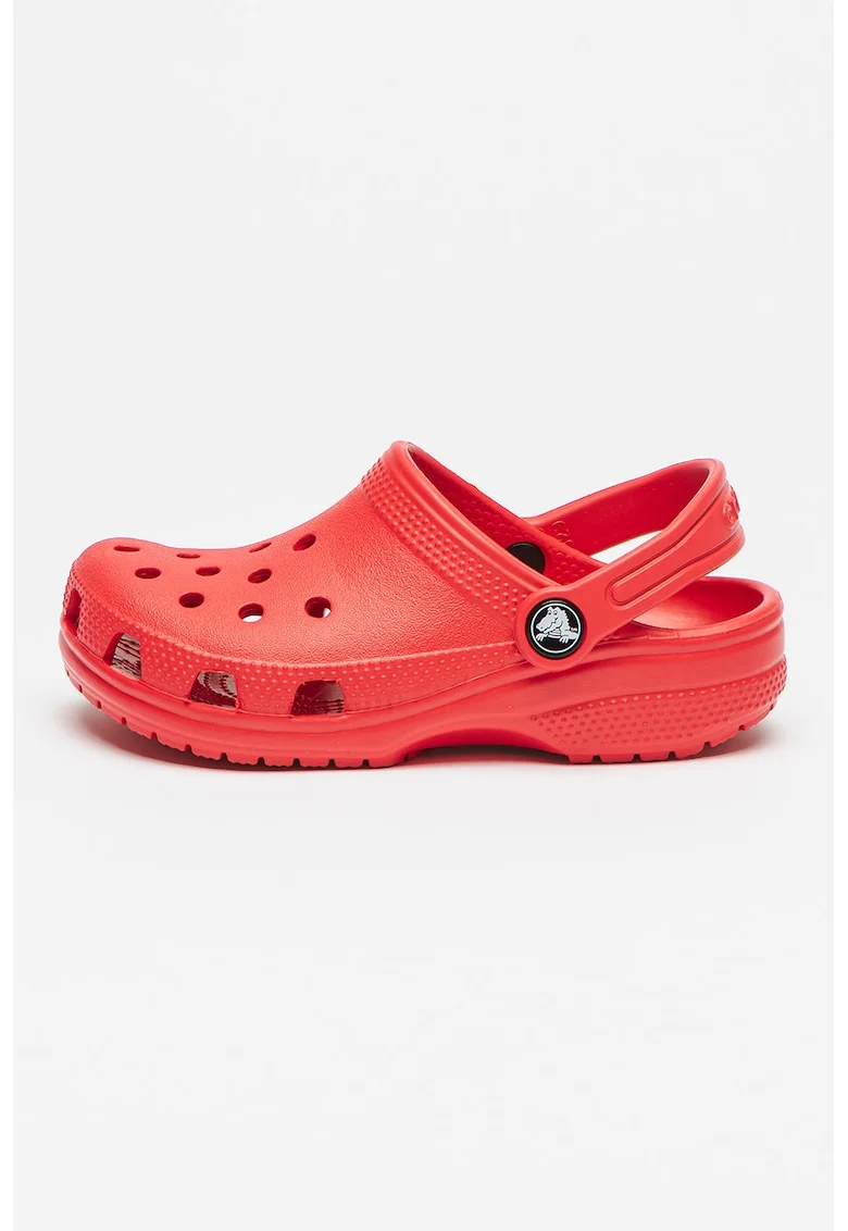 Saboti slingback cu perforatii, Rosu