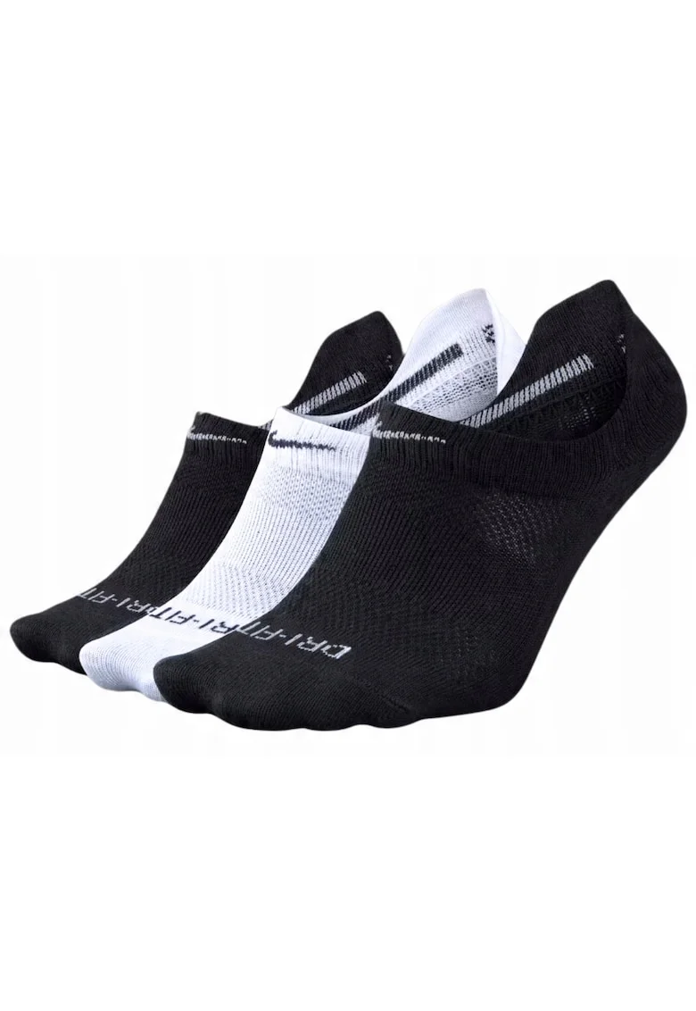 Set Sosete Sport 3-Pak,  Sx4492 901, 39% Poliester, 37% 22% Bumbac, 2% Elastan, In Zonele Expuse La Uzura, Stil Sportiv Cu Logo, Multicolor, 3, Alb/Negru