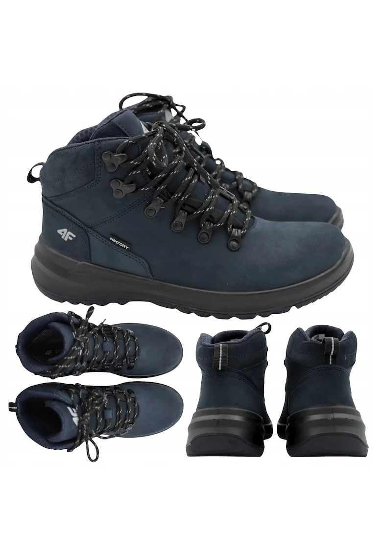 trekking  piele - 68675, Albastru inchis