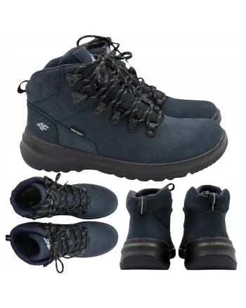 trekking  piele - 68675, Albastru inchis