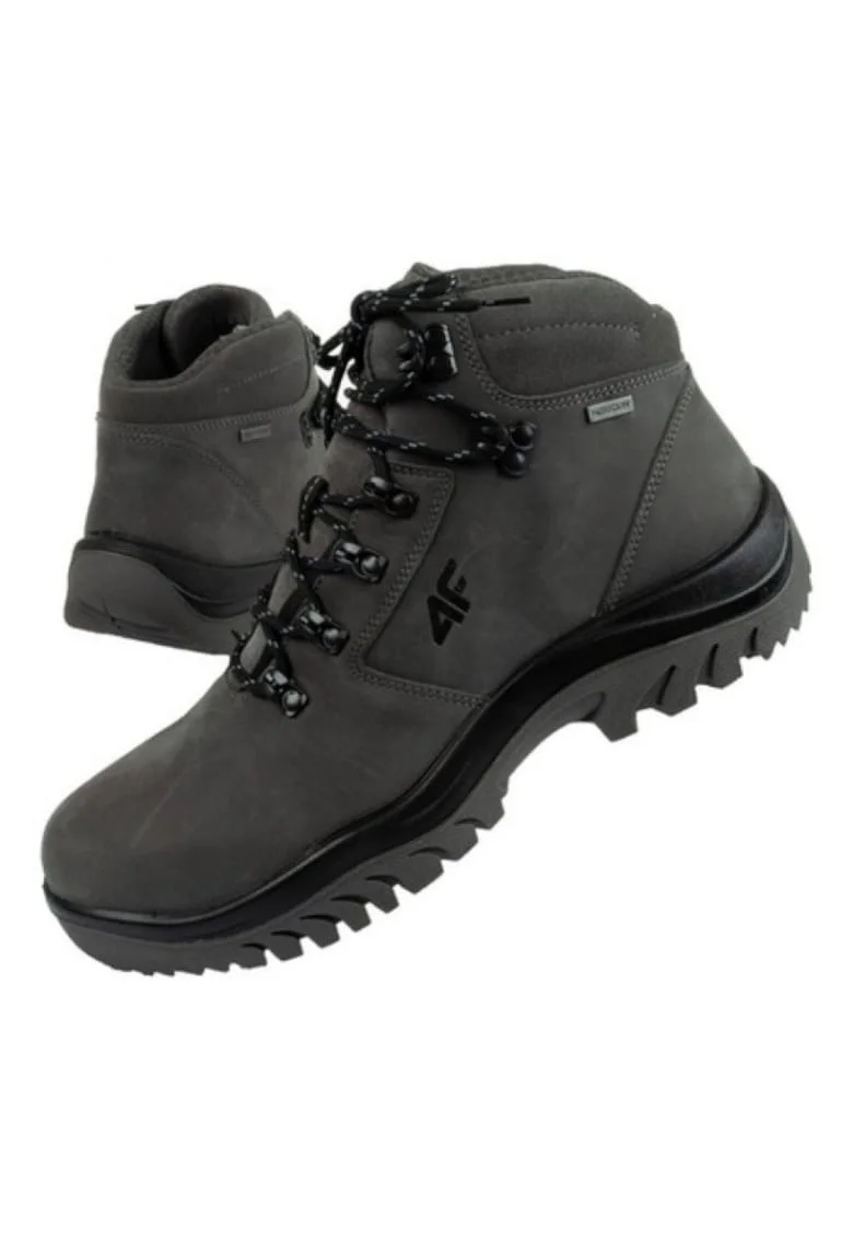 Pantofi trekking barbati  Gri, Negru