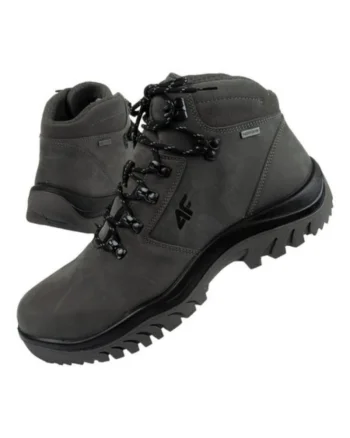 Pantofi trekking barbati  Gri, Negru