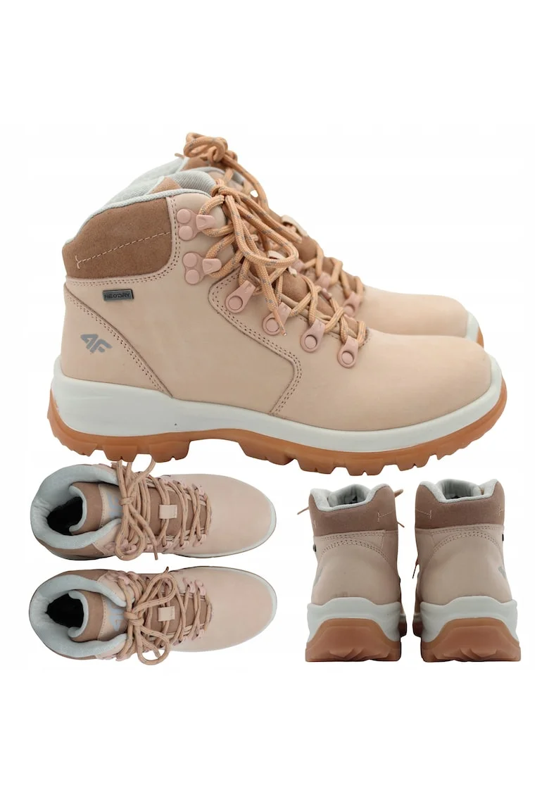 Ghete trekking  impermeabile, bej, Beige Clair