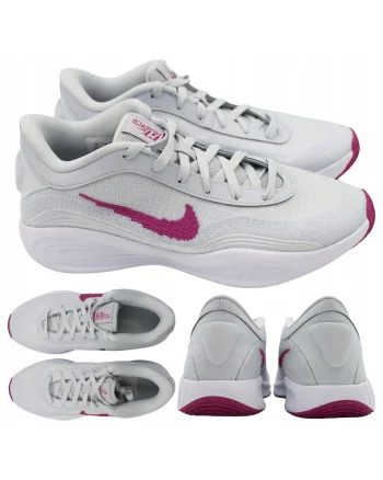 Pantofi de baschet pentru barbati,  G.T. Hustle Academy, Tupeu Flyknit respirabil, Amortizare din spuma reactiva cu doua straturi, Talpa antiderapanta, Guler captusit, Multicolor,