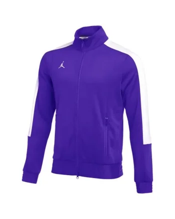 Hanorac cu fermoar pentru barbati Air Jordan  violet-alb, marimea