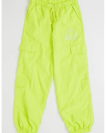 Pantaloni cargo cu talie ajustabila Capsule, Verde lime