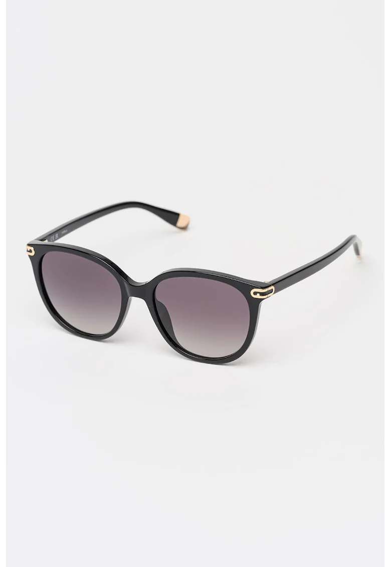 Ochelari de soare butterfly cu lentile in degrade, Negru