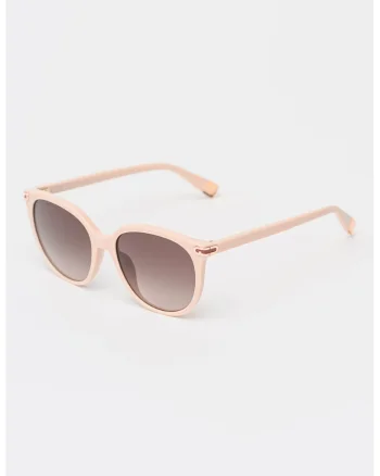 Ochelari de soare butterfly cu lentile in degrade, Roz deschis