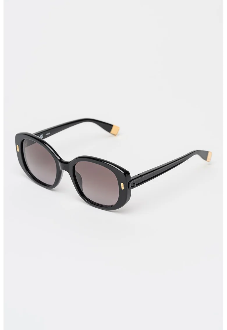 Ochelari de soare butterfly cu lentile in degrade, Negru