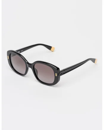 Ochelari de soare butterfly cu lentile in degrade, Negru