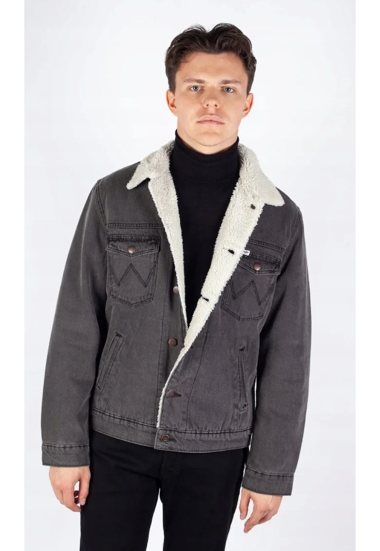 Jacheta barbati  denim, gri,