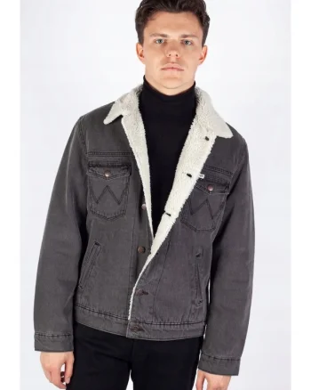 Jacheta barbati  denim, gri,