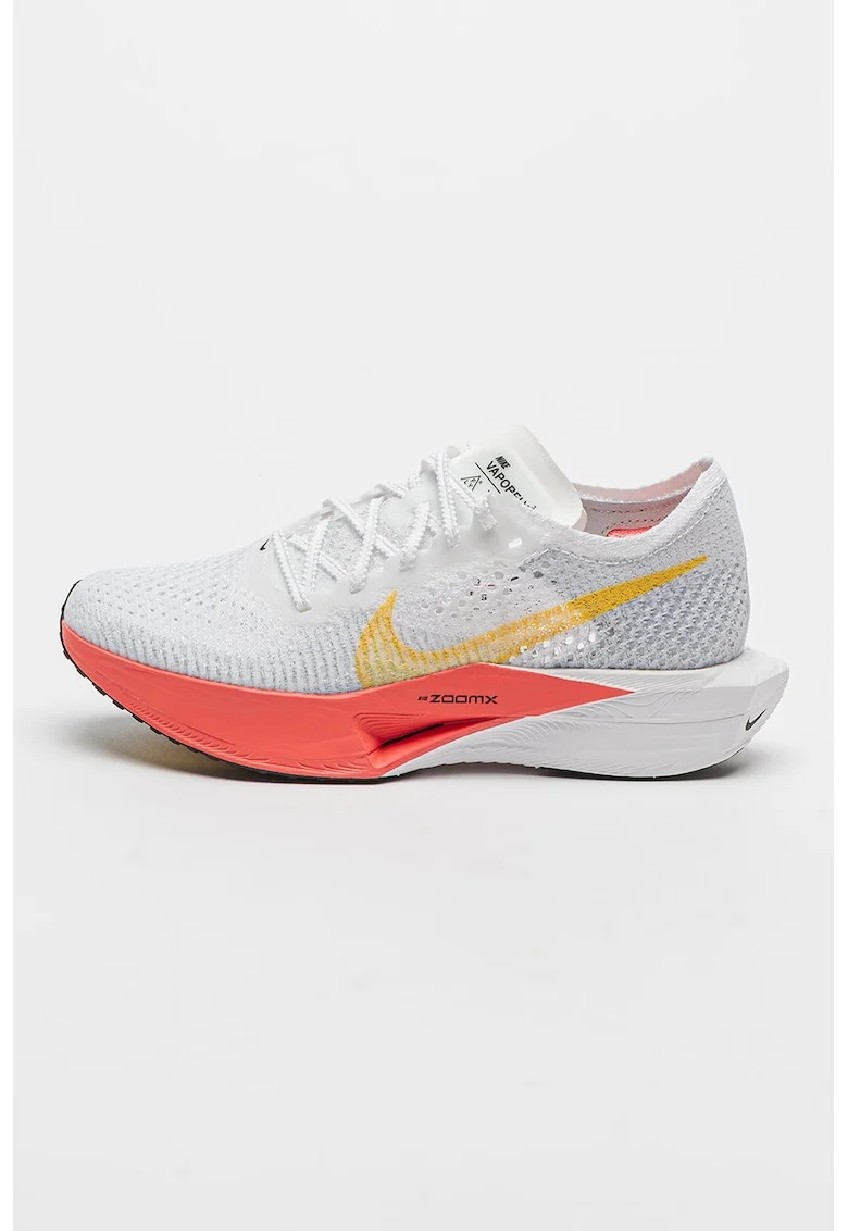 Pantofi de plasa, pentru alergare Zoomx Vaporfly, Galben/Coral/Alb murdar