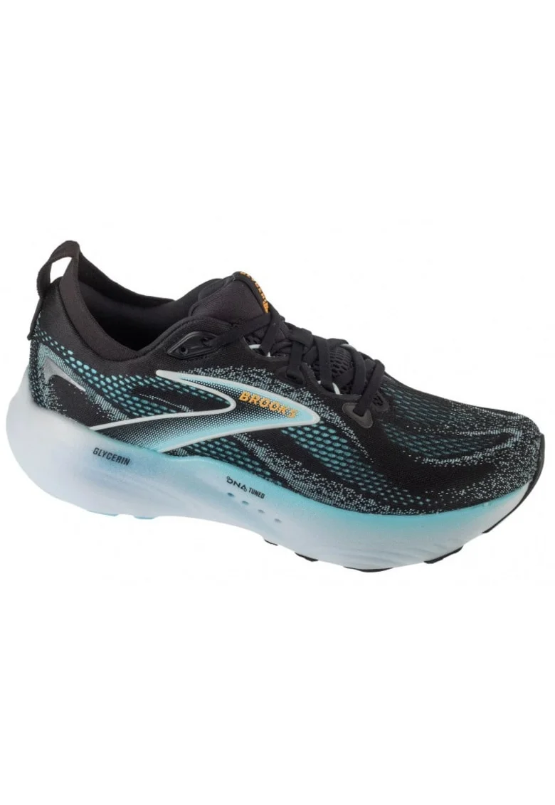 Pantofi sport barbati,  Glicerina 22, alergare, negru, textil