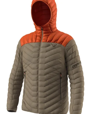 Jacheta puf barbati  Ridge Ultralight Down, Maro/Portocaliu