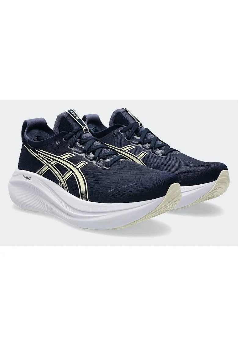 Pantofi sport barbati,  GEL-NIMBUS 27, plasa, Bleumarin