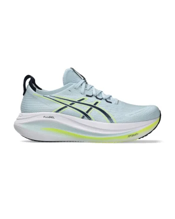 Pantofi din material textil pentru alergare Gel-Nimbus 27, Albastru glaciar