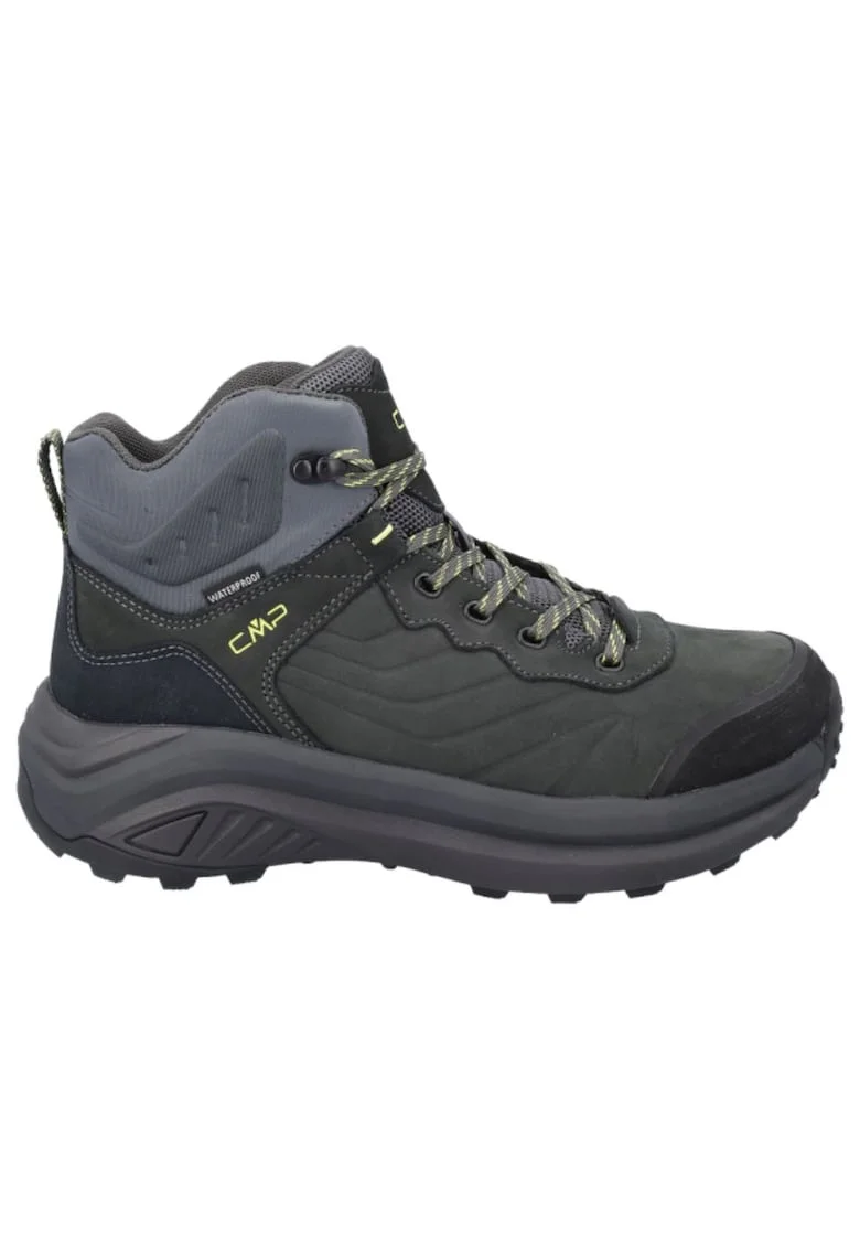 Bocanci trekking barbati  JUUKAT MID WP FW 2024, Negru/Gri