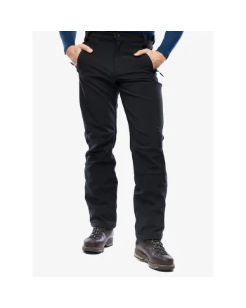 Pantaloni sport barbati,  Pant With Inner Gaiter Sin, negru, softshell,