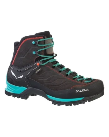 Ghete trekking  Mountain Trainer Mid Gtx, Piele, negru, Negru