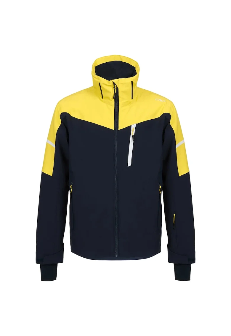 Jacheta schi barbati  35W0077, Negru/Galben