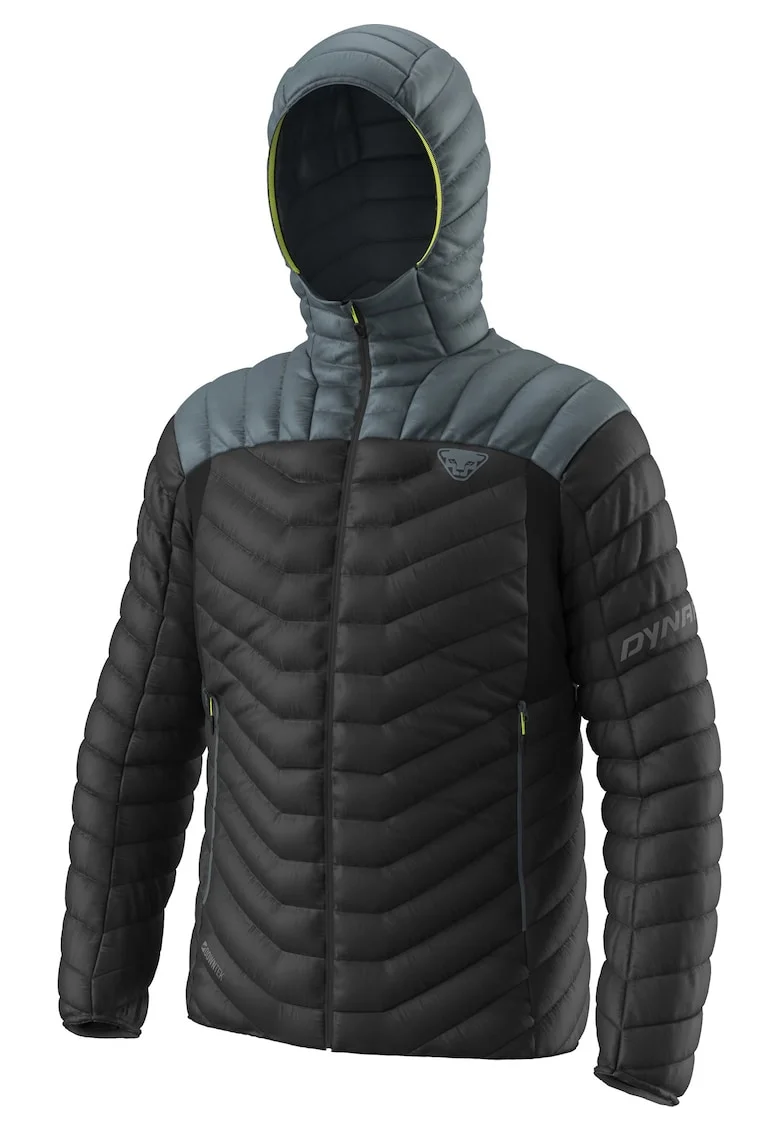 Jacheta puf barbati  Ridge Ultralight Down, Negru/Albastru deschis